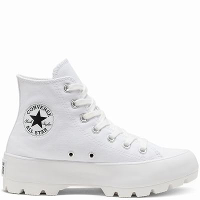 Férfi Converse Chuck Taylor All Star Lugged Platform Cipő CO9487032 Fehér/Fekete